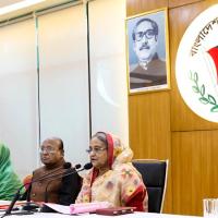 Prime Minister and AL President Sheikh Hasina Speaks at a Joint Meeting