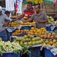 Seasonal juicy fruits reach city markets