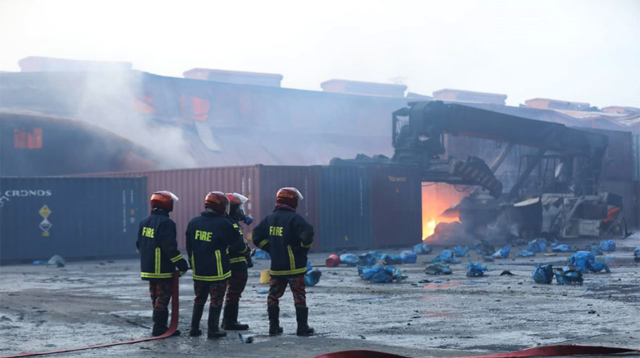 BM Container Depot Explosion