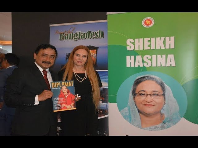 Diplomat Magazine runs cover story featuring Hasina