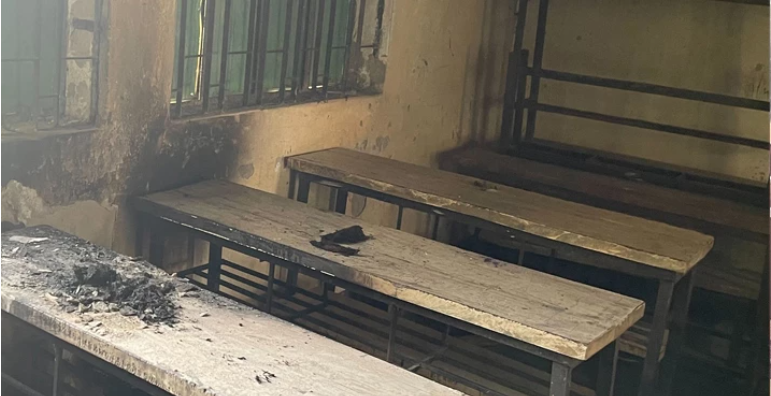 4 polling centres set on fire in Netrakona