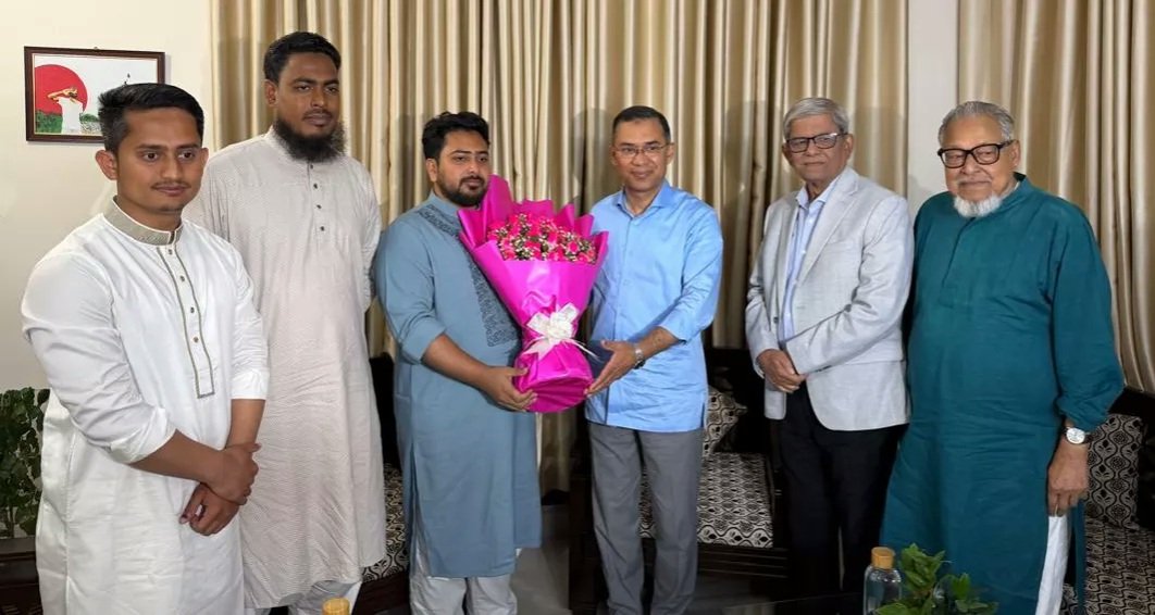 After meeting Jamaat Ameer, Tarique meets NCP chief Nahid