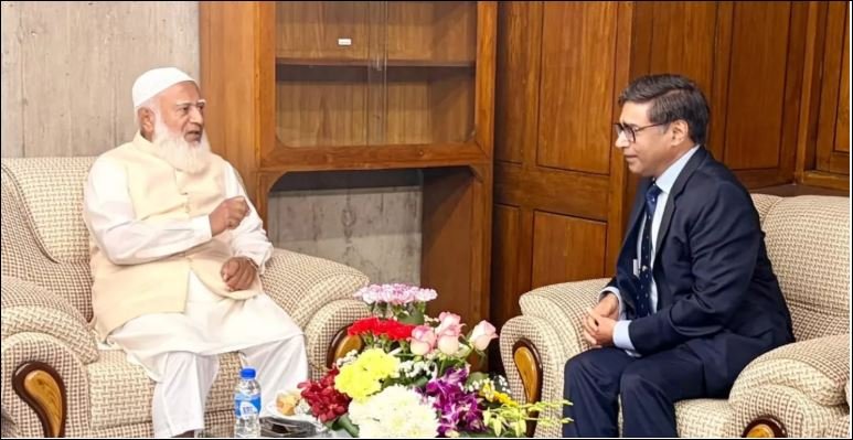 Indian foreign secretary calls on Dr Shafiqur Rahman