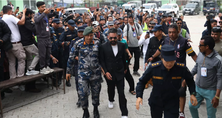 Ex-rapper turns politician leads early results in Nepal’s post-uprising polls