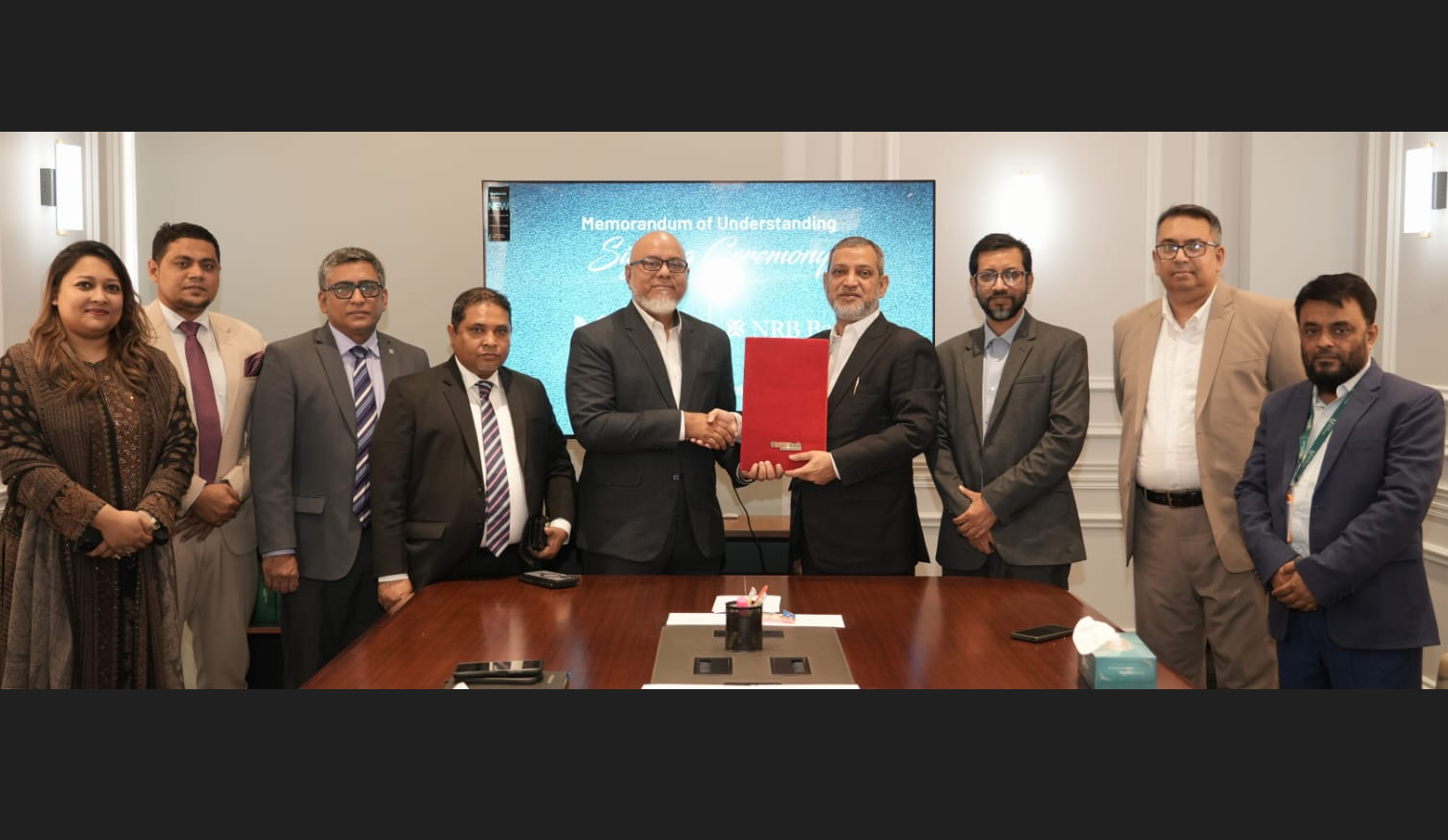 NRB Bank PLC. signs strategic agreement with United Healthcare Services Ltd