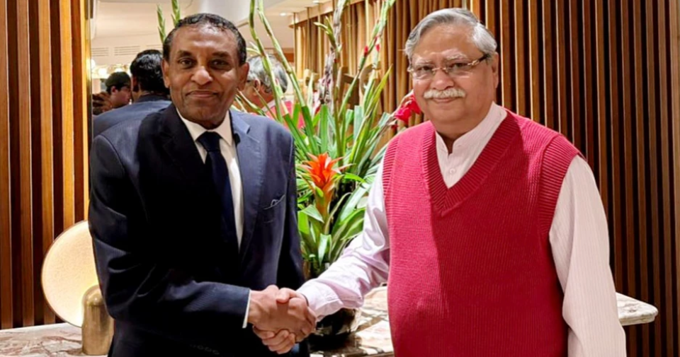 Sudanese PM pays courtesy call on President Shahabuddin in London