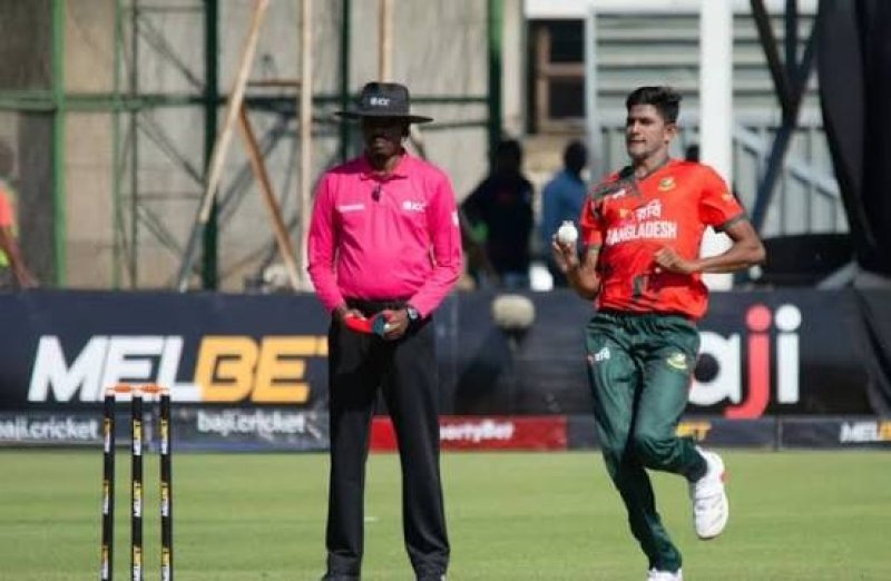 Nahid Rana claims 4 wickets as Zimbabwe post 170-6