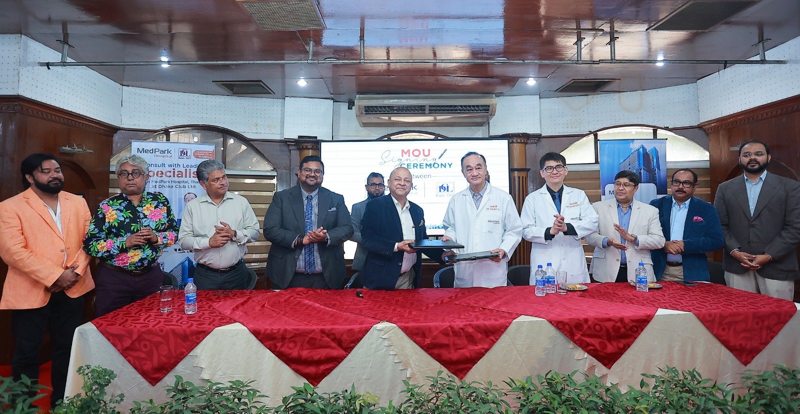Dhaka Club, MedPark Hospital Thailand sign MoU to strengthen healthcare cooperation