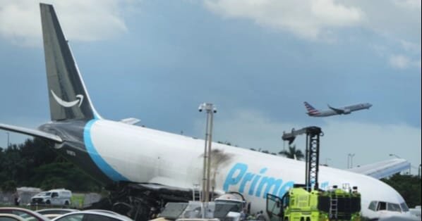 Federal investigators examine deadly Amazon cargo plane crash in Miami