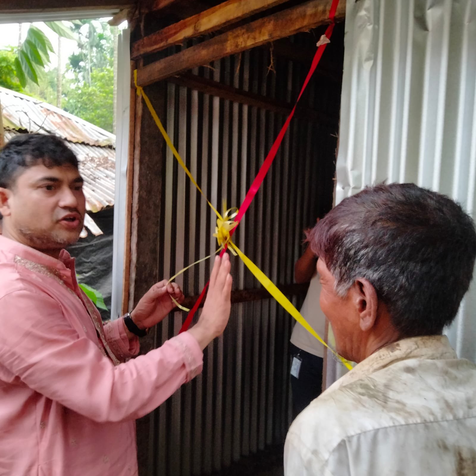 Five flood-affected families receive new homes in Banshkhali