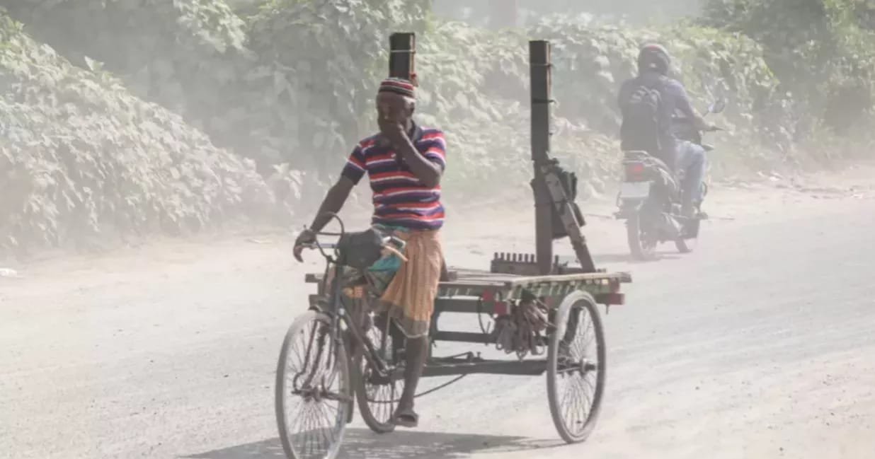 Dhaka 3rd most polluted city in the world this morning
