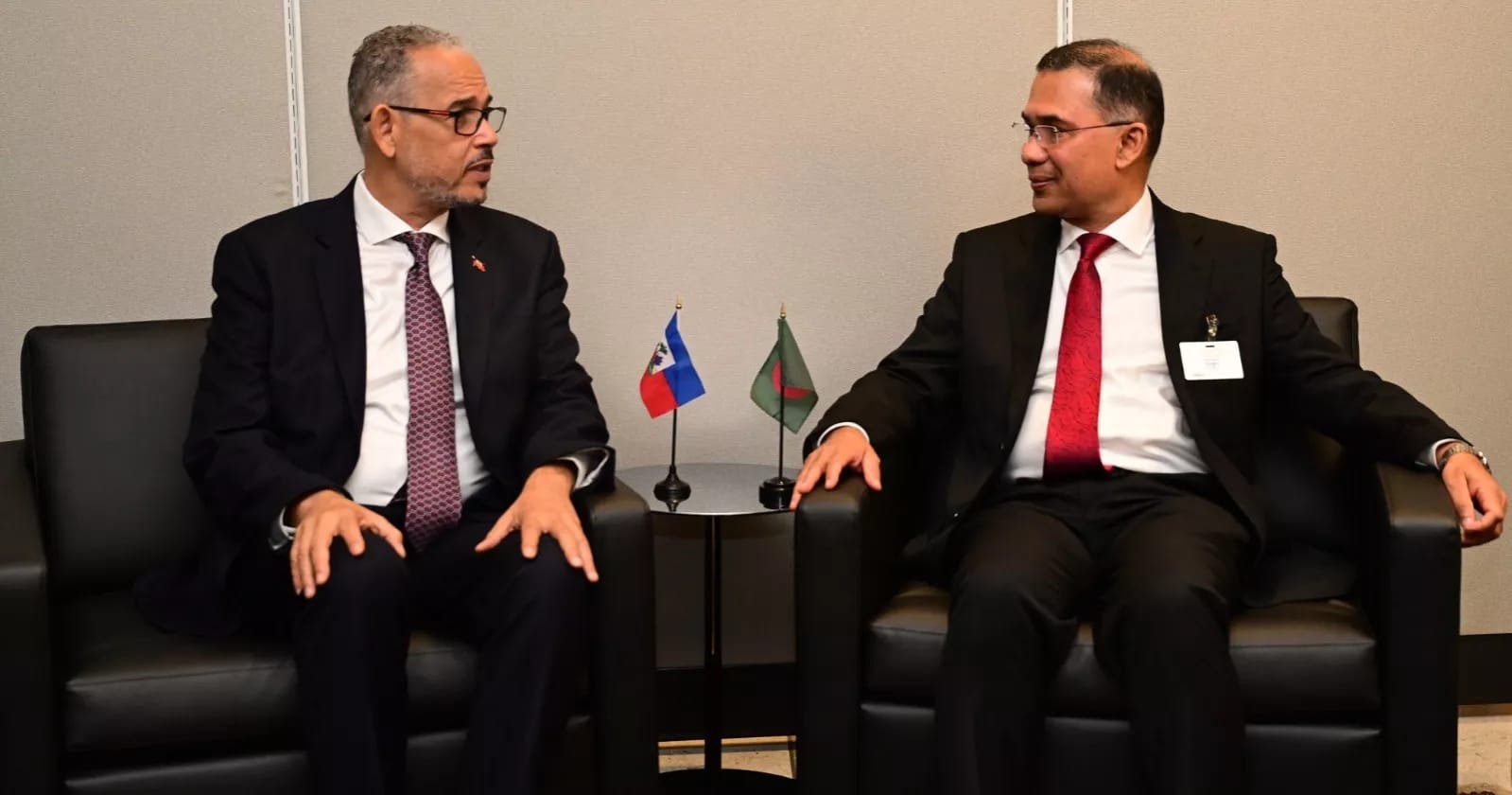 PM Tarique meets Haiti counterpart, discusses bilateral ties