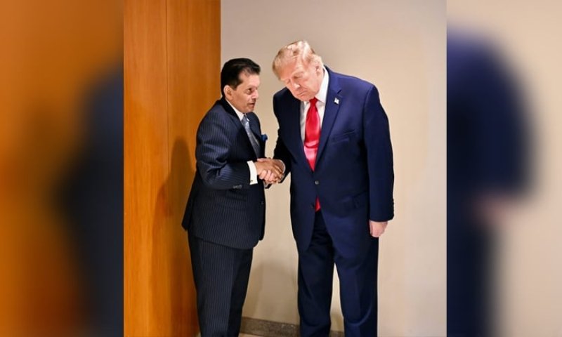 UNGA Prez Khalil exchanges greetings with Trump