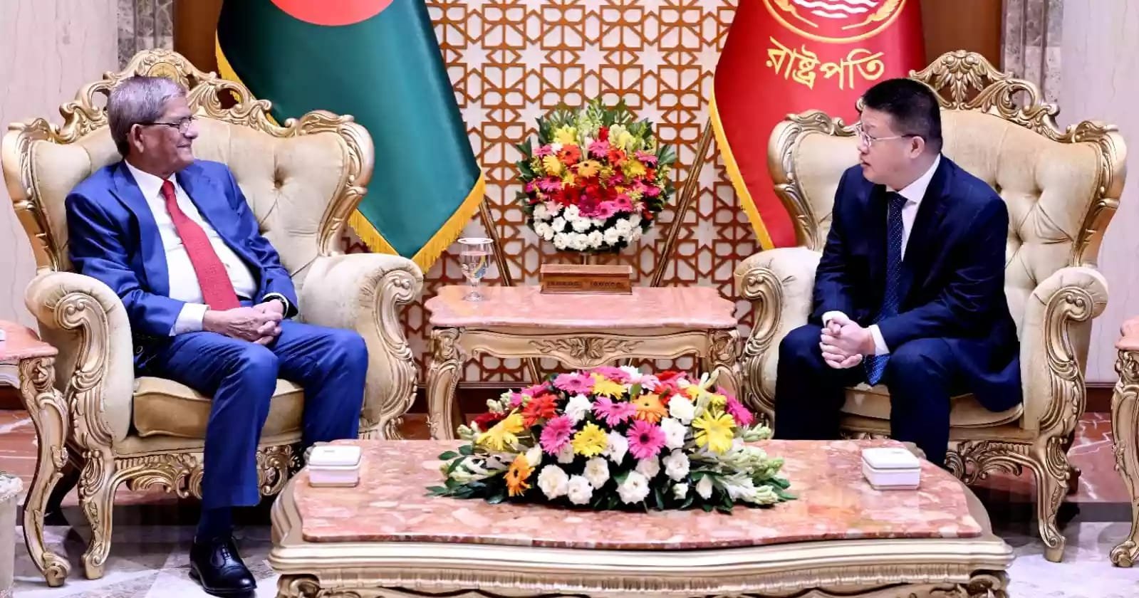 President Seeks More Chinese Investment, Rohingya Support