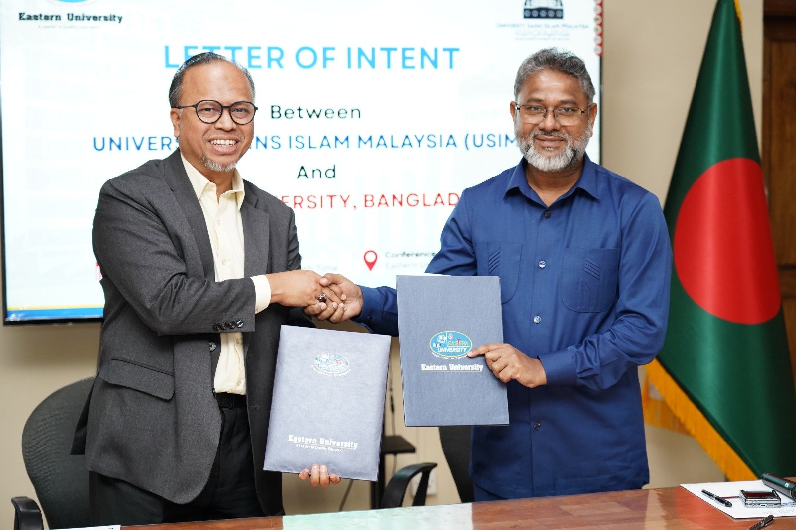 Eastern University, Bangladesh and USIM Malaysia sign LoI
