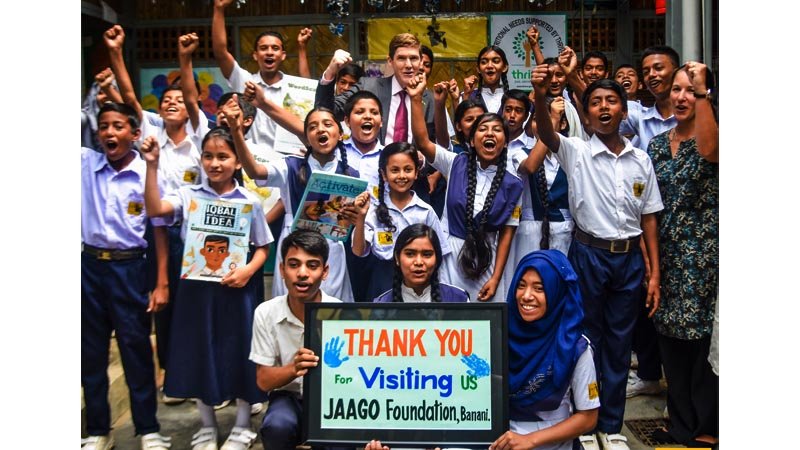 US Ambassador visits JAAGO Foundation