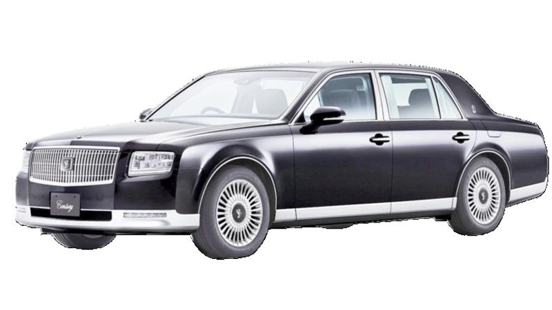 Toyota building convertible Century for Emperor Naruhito
