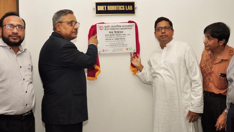 BUET inaugurates robotics lab 