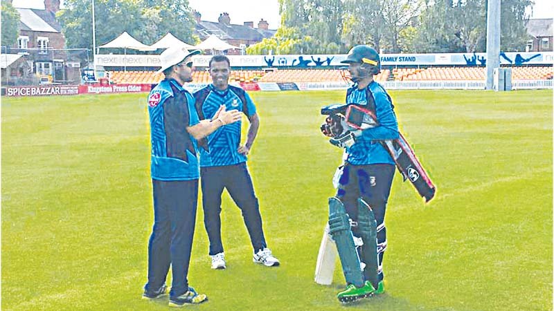 Shakib returns to training after injury