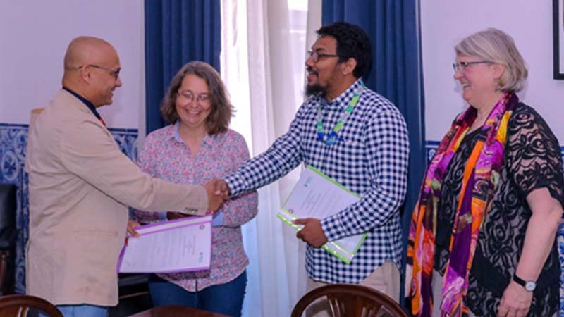 DIU signs MoU with University of Évora