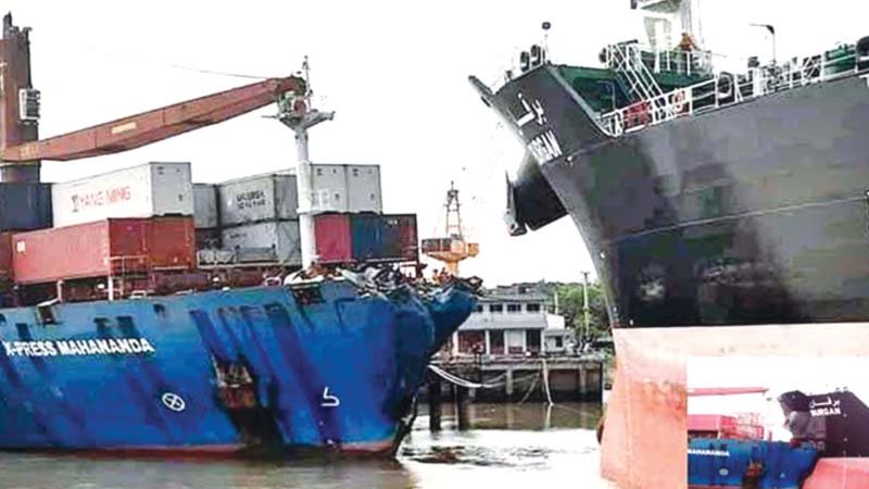 Two ships separated after 48 hours