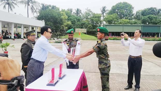 Closing parade of MODC’s 51th recruit batch held 