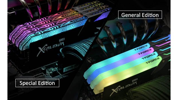 TEAM Xcalibur RGB DDR4 Memory