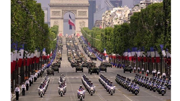 French National Day in Paris