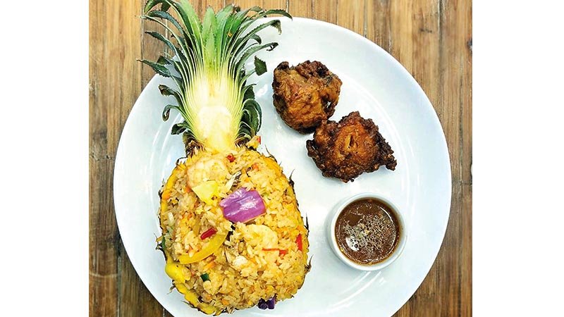 Pineapple Rice at Little Asia