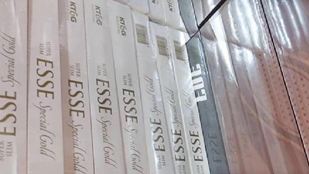 Huge cigarette shipment seized at Ctg airport