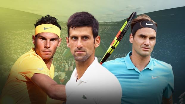 Nadal, Federer, Djokovic are the ones to beat
