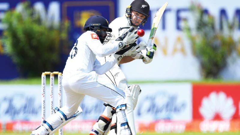 Latham stays cool in the heat to raise hopes