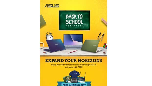 ‘Back to school’ promotion By ASUS 