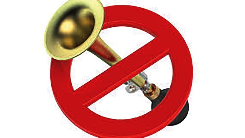 Intolerable hydraulic horn causes ‘deafness’