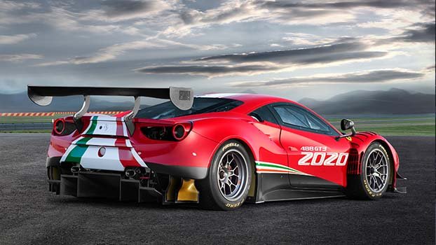 Ferrari unveils 488 GT3 Evo 2020
