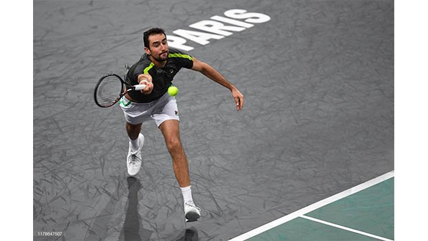 Cilic, Tsonga progress, Federer  withdraws from Paris Masters