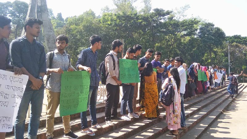 Students demand consideration of CU admission process