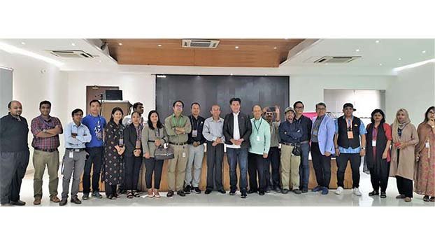 ARCASIA delegation visits AIUB