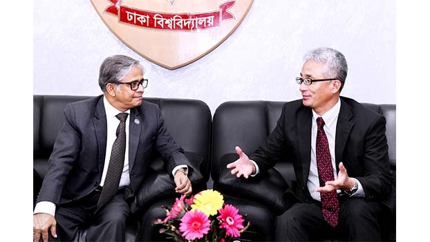 MUFG chief representative meets DU VC