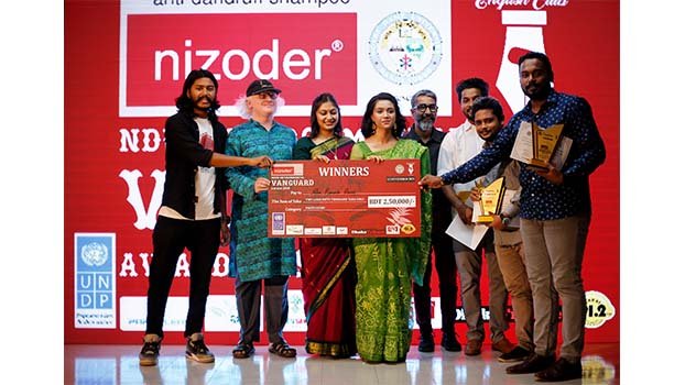 NDUB holds Environmental Vanguard Award