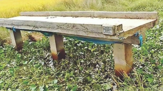 No road in two sides of newly constructed culvert