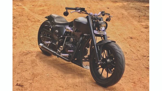 Modified Royal Enfield Classic 350 is a Job flawlessly done