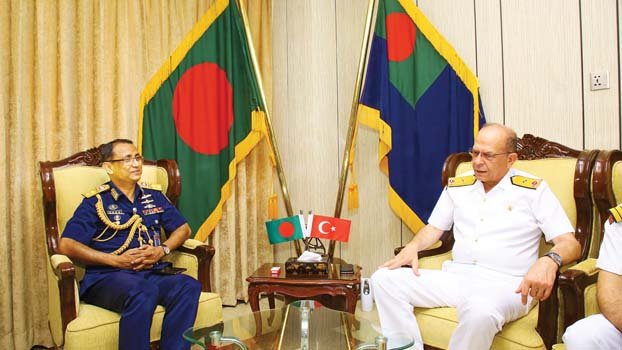 Meeting between Coast Guard chiefs of Bangladesh and Turkey held