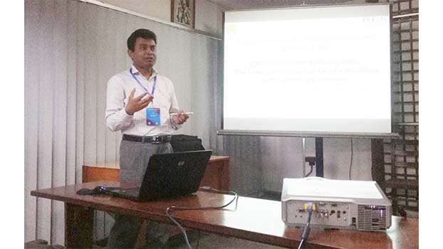 SEU professor talks on electrical engineering at BAEC
