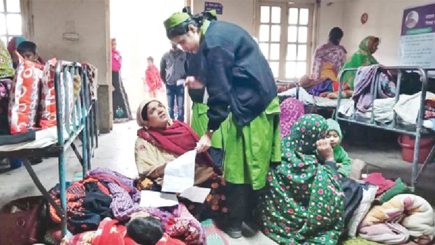 Severe cold causes life miserable in Pabna