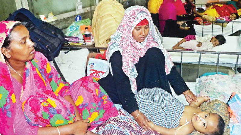 Children suffer in cold wave