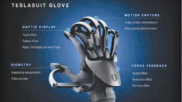 Teslasuit VR gloves let you feel virtual objects