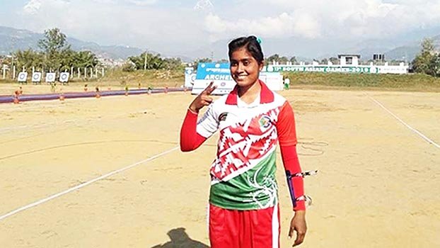 Gold Medal winner Eti Khatun accorded reception