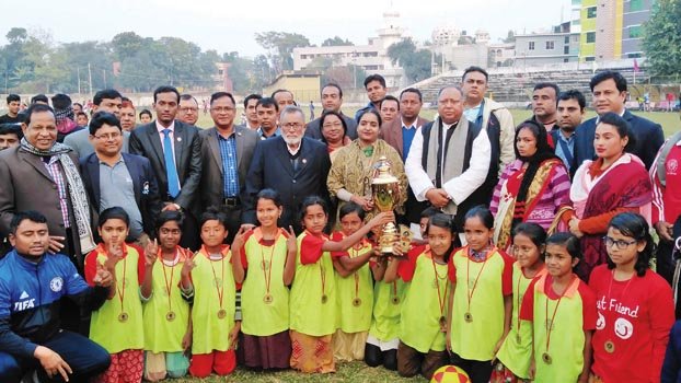 Bangabandhu-Bangamata Gold  Cup football tournament held