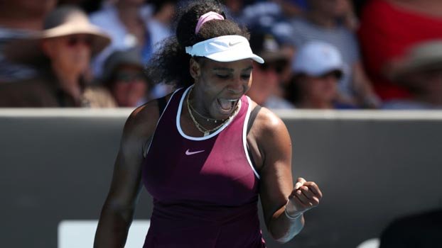 Serena reaches Auckland quarters